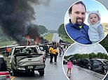 Firefighter, his baby daughter and eight foster children die in fiery Alabama pile-up