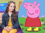 Peppa Pig’s new voice Amelie Bea Smith, 9, reveals her first word was the name of her character