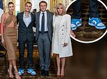 Justin Bieber and wife Hailey meet with Emmanuel Macron and wife Brigitte in Paris