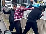 Video captures moment two thugs assault motorist in road rage incident in Coventry Road, Birmingham