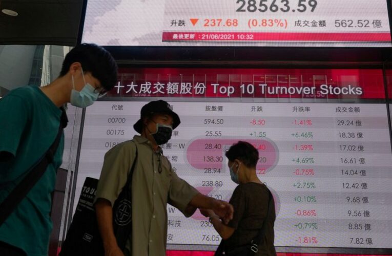 Asian shares track rebound on Wall Street