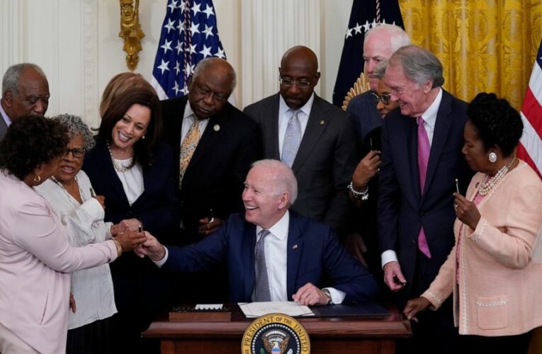Federal holiday pressures companies to give Juneteenth off