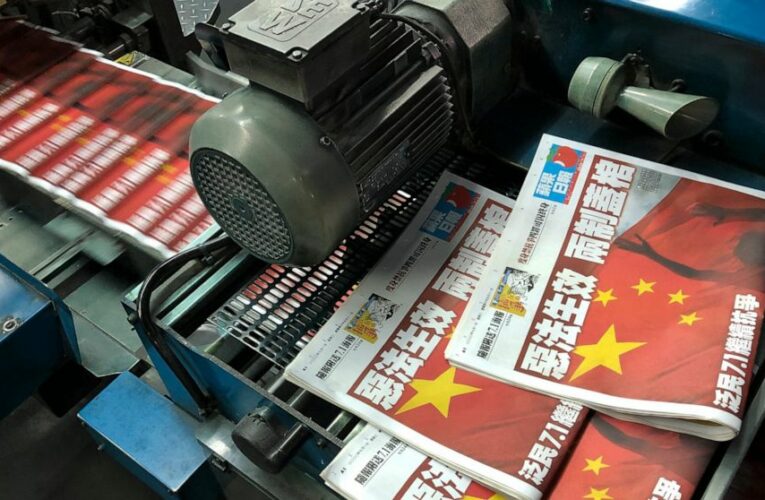 Apple Daily editors arrested under Hong Kong security law