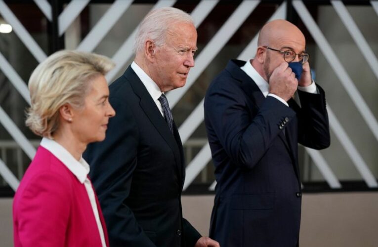 The Latest: Biden arrives in Geneva for summit with Putin