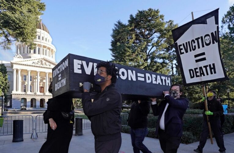 California weighs extending eviction protections past June