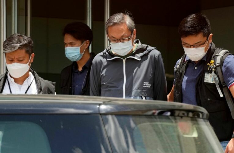 Editors of Hong Kong newspaper arrested under security law