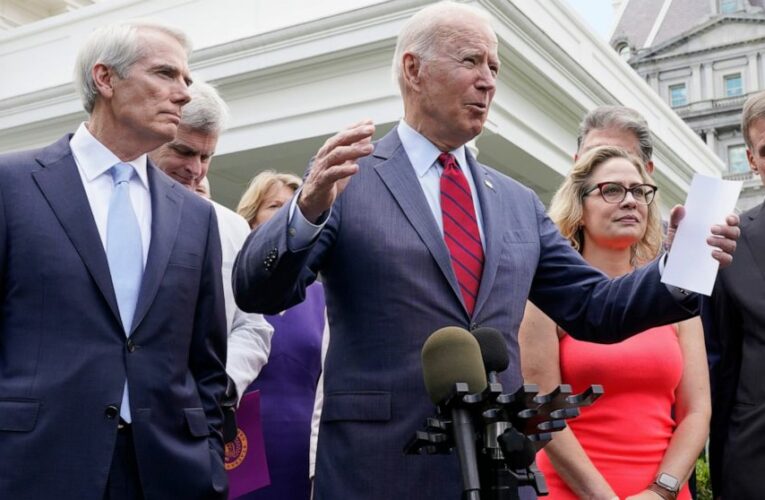 ‘We have a deal’: Biden announces infrastructure agreement