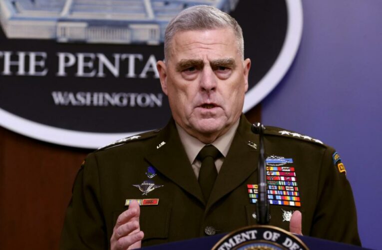 Milley pressed on claims he was concerned Trump would attempt coup