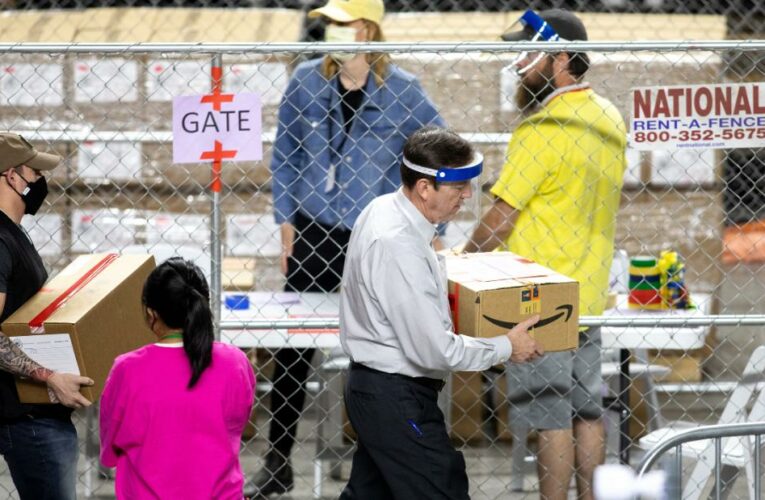 Trump loyalists echo false Arizona election fraud claims in hopes of winning midterms