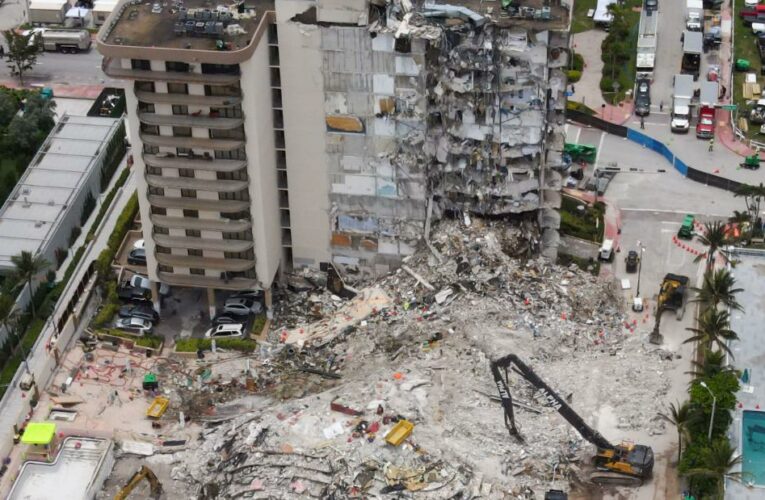 Mayor authorizes demolition of remaining units at Surfside condo collapse site as death toll grows to 22