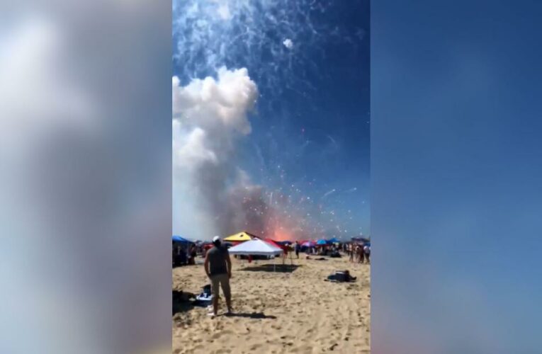 Fireworks meant for July 4th display in Maryland’s Ocean City accidentally explode