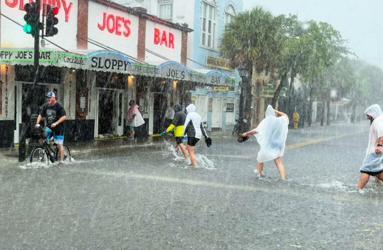 The storm is expected to make landfall Wednesday over the northern Florida Gulf Coast, according to the National Hurricane Center