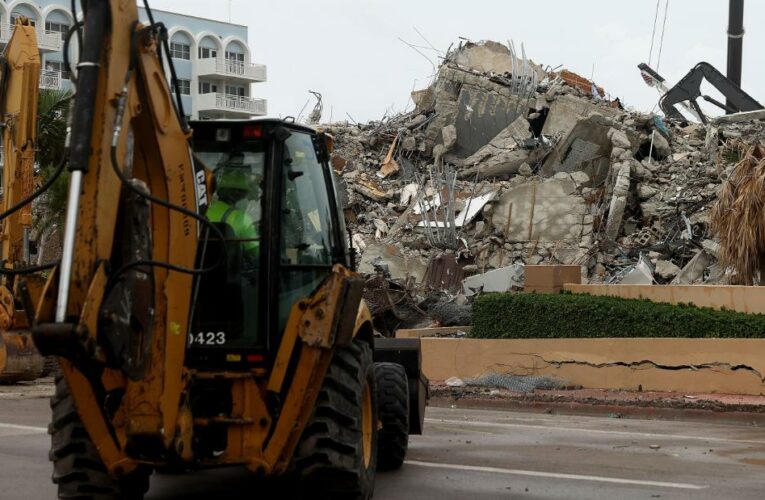 The confirmed death toll rises to 46. Officials say there’s no signs of any survivors in the debris.