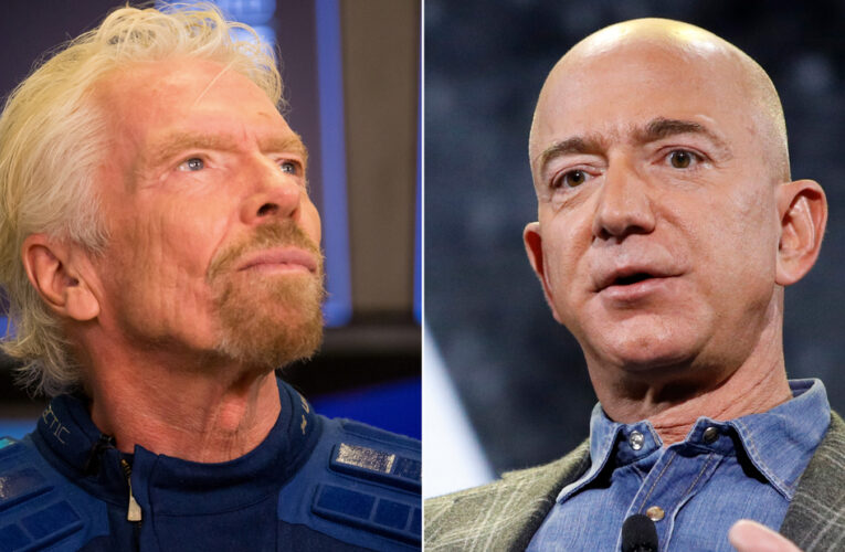 Starship troopers Bezos and Branson, reporting for duty