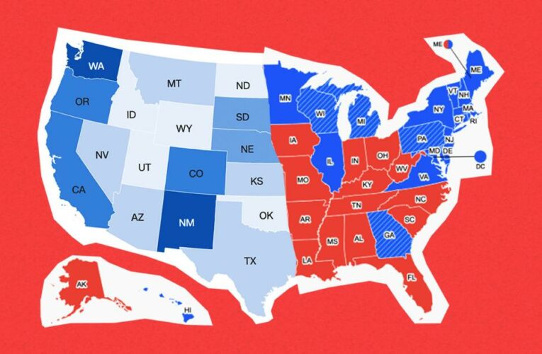 These 2 maps tell the story of Covid-19 in America