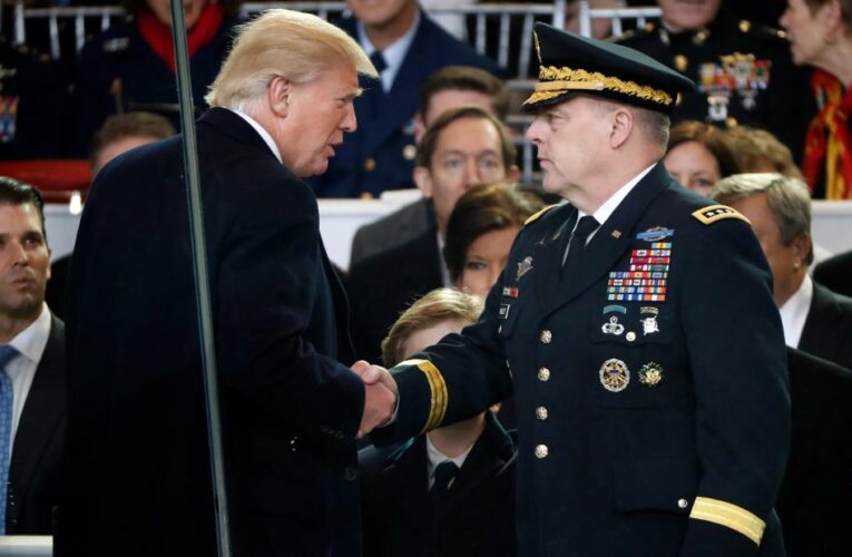 New excerpts detail responses from the top US military officer and others in the final days of the Trump administration