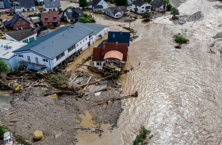 In pictures: Deadly flooding in western Europe