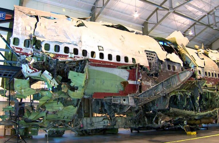 TWA Flight 800 exploded off the coast of Long Island minutes after taking off from JFK, killing all 230 aboard