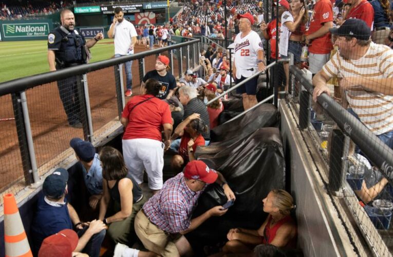 At least 4 people were wounded in a shooting outside Nationals Park during a game between the Washington Nationals and the San Diego Padres