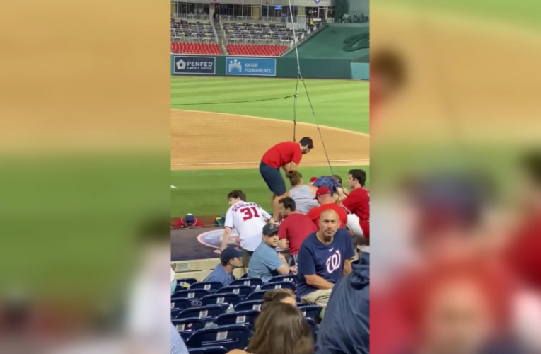 Video shows chaos inside Washington Nationals stadium