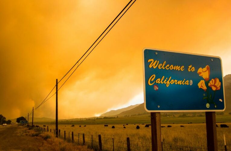 In pictures: Wildfires raging in the West