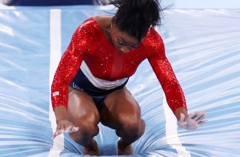 Biles: ‘I have to focus on my mental health’