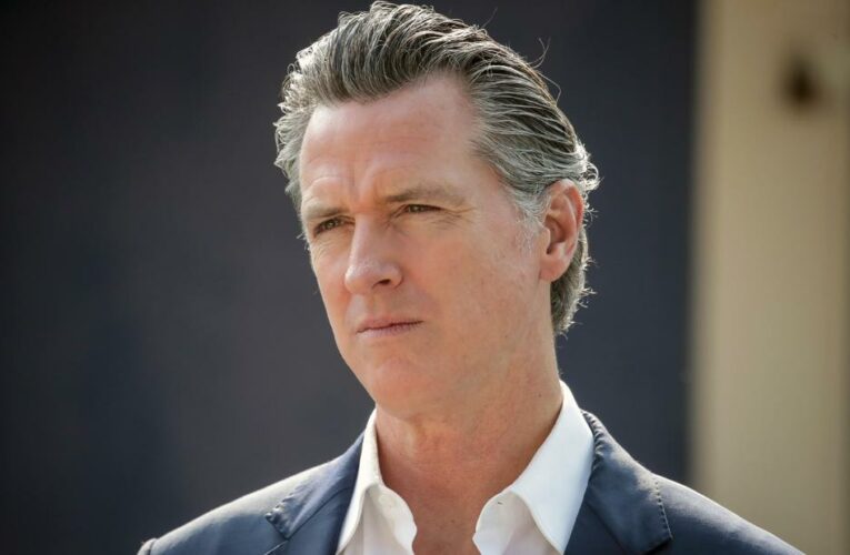 The California governor and his wife pulled their kids from a basketball camp where face coverings were not being enforced, a spokesperson from his office said