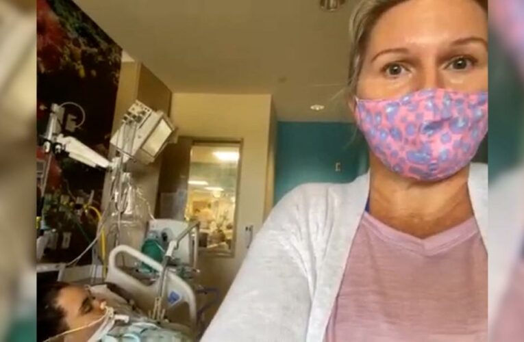 Her teen daughter has been hospitalized for about 10 days. She has a message for the public, and especially for Gov. DeSantis.