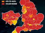 Covid cases surging in every area of England but one and have doubled in fifth of local authorities