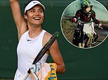 Emma Raducanu, 18, enjoys Wimbledon triumph just weeks after sitting her A-level exams