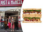 Pret A Manger is selling its festive Christmas turkey and cranberry sauce sandwich in JULY