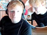 Ed Sheeran receives a call to check he is complying with quarantine rules while recording a podcast 