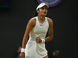 Tennis fan RACHEL JOHNSON argues the only thing Emma Raducanu has to fear is fear itself 