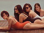 Demi Moore, 58, joins her daughters Rumer, 32, Scout, 29, and Tallulah, 27, for sizzling campaign