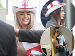 Jordan Pickford’s fianc&eacute;e Meg Davison and&nbsp;Harry Maguire’s partner Fern Hawkins travel in party bus