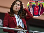Crown Princess Mary of Denmark looks effortlessly stylish at Wembley