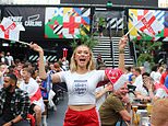 England grinds to a half as supporters pack pubs, fan zones and front rooms to watch the big match