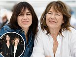 Jane Birkin and daughter Charlotte Gainsbourg attend photocall for actress’ film about her mother