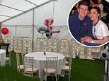 Inside the lavish homecoming party thrown for Harry Maguire as he returns from the England camp