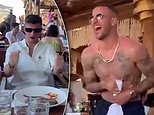 England stars belt out Neil Diamond’s Euro 2020 Wembley hit Sweet Caroline on holiday in Mykonos