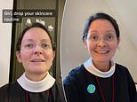 Nun, 55, goes viral on TikTok after sharing her simple skincare routine