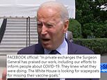 Facebook slams Joe Biden after he claimed they were ‘killing people’ with COVID-19 misinformation