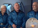 Jeff Bezos says he and Blue Origin teammates are ‘ready’ to launch into space tomorrow