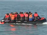 Three migrant boats arrive in UK already today with 84 on board as daily record is set to be smashed