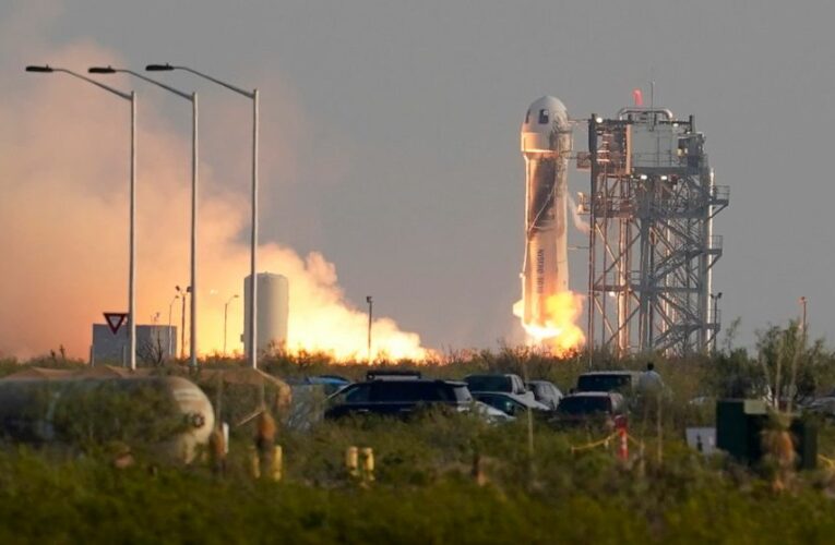 Jeff Bezos blasts into space on own rocket: ‘Best day ever!’