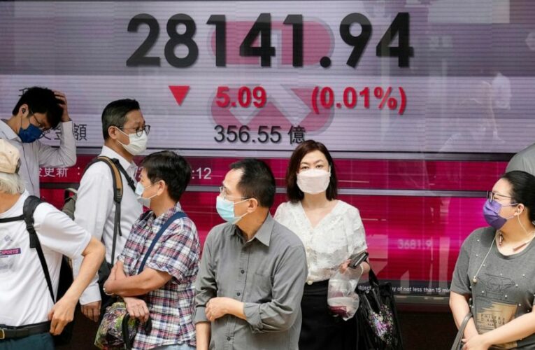 Asian stocks follow Wall St lower on weak US services data