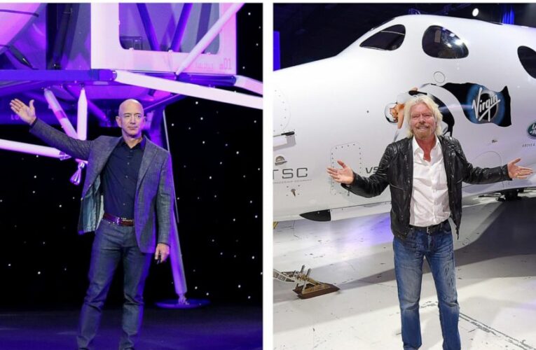 Billionaire Blastoff: Rich riding own rockets into space