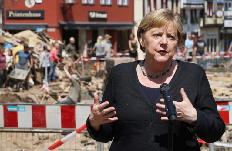 German Cabinet meets to approve financial aid after flooding