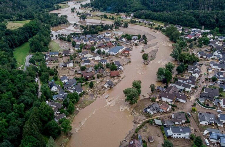 AP PHOTOS: Swollen rivers smash through parts of Europe