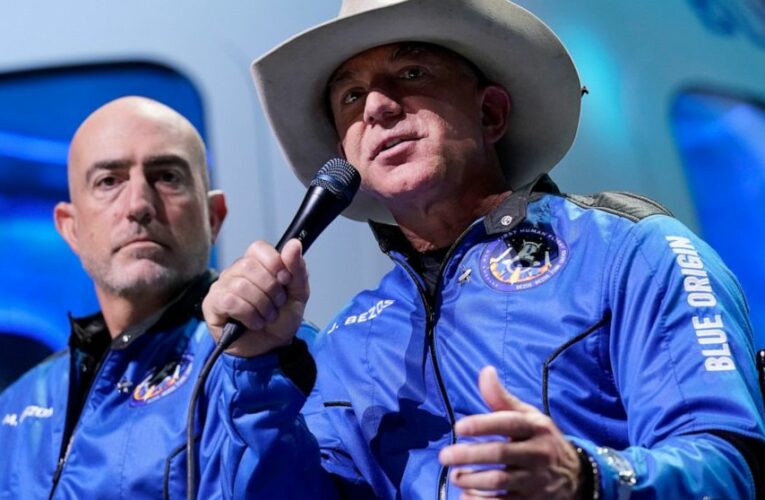 Bezos’ comments on workers after spaceflight draws rebuke